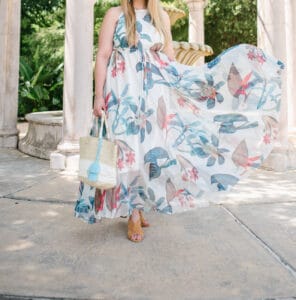 Chicwish Floral Maxi Dress for Summer