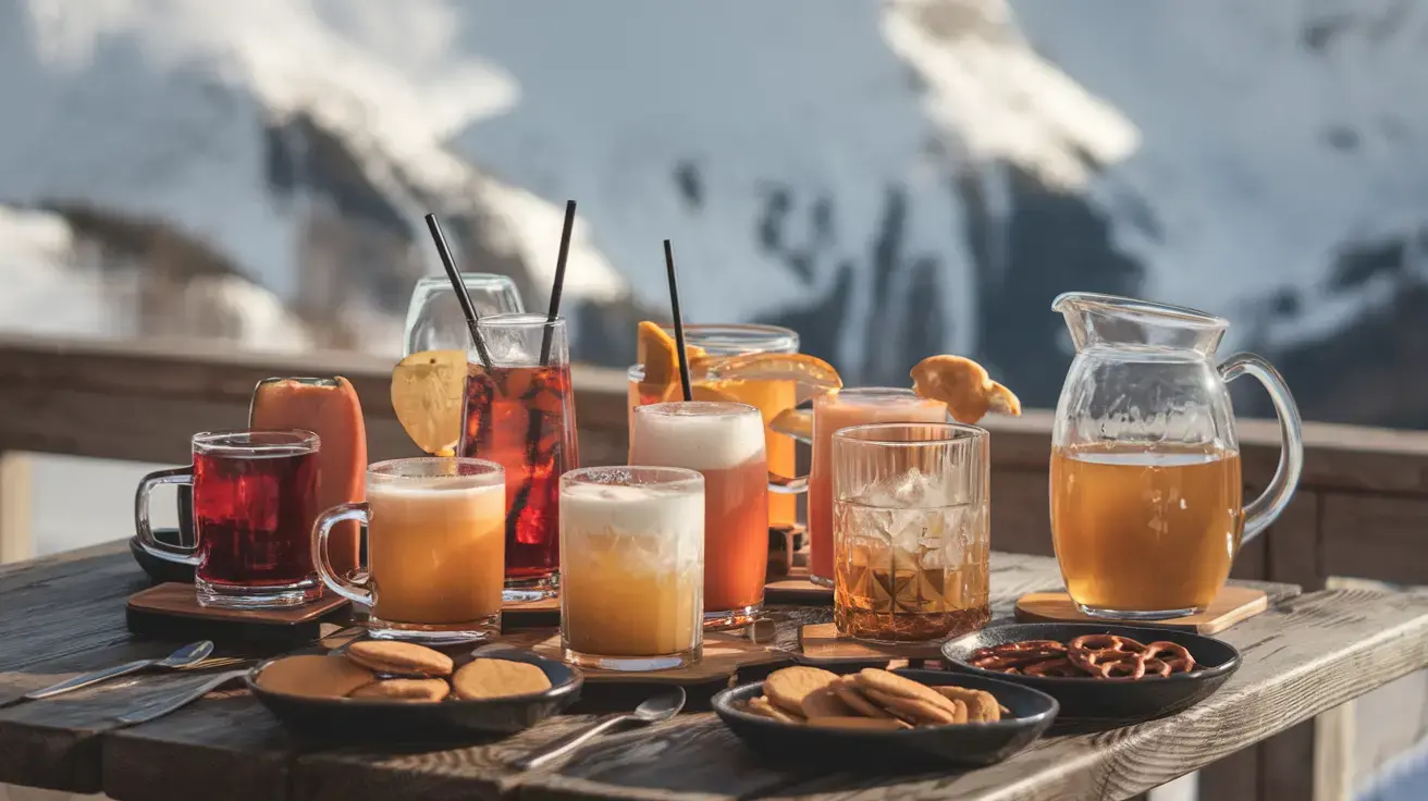 Apr&egrave;s-Ski Cocktails & Warm Drinks