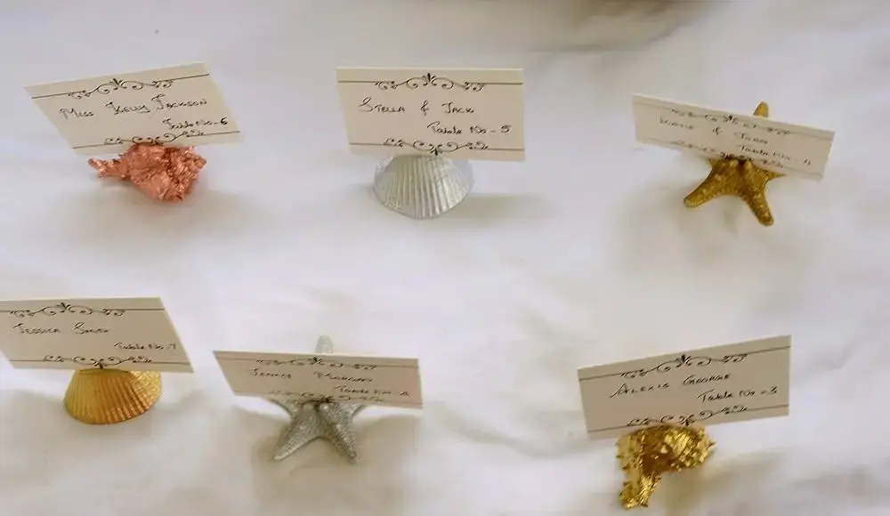 Starfish Place Cards