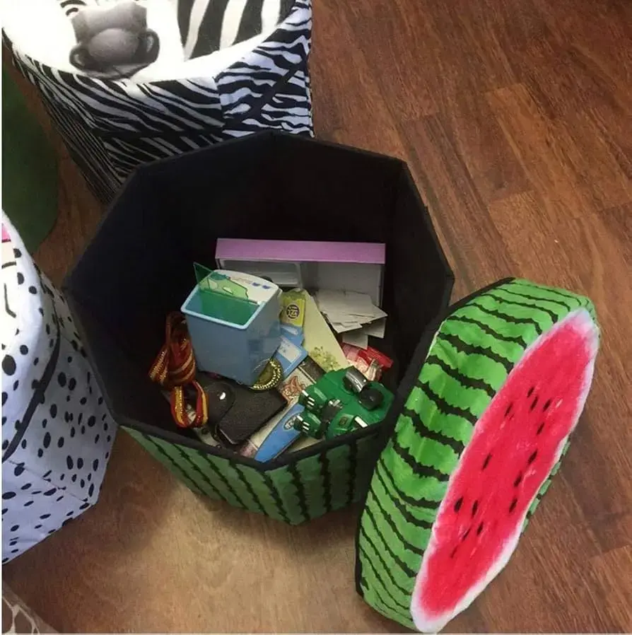 Doll Storage Ottoman