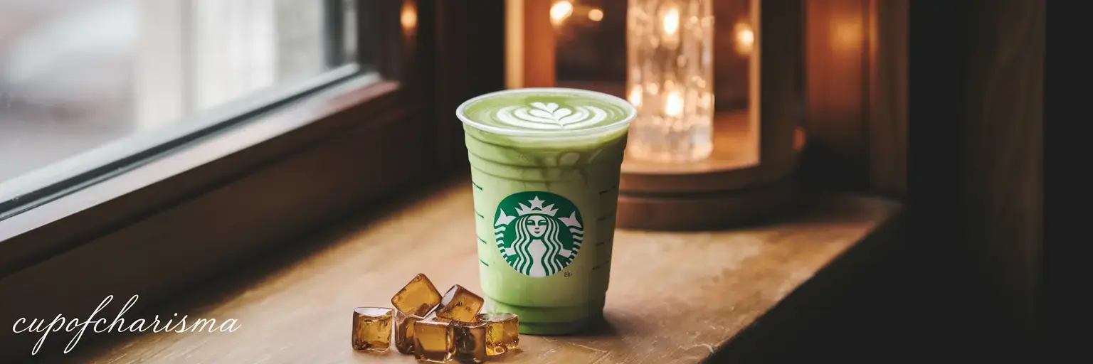 Iced Matcha Green Tea Latte