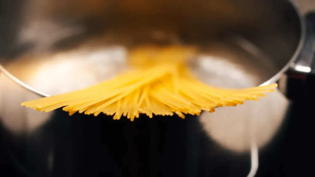 Separated watery pasta sauce showing common cooking mistakes and failures